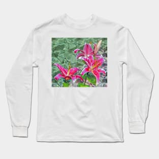 Stargazer Lily Long Sleeve T-Shirt